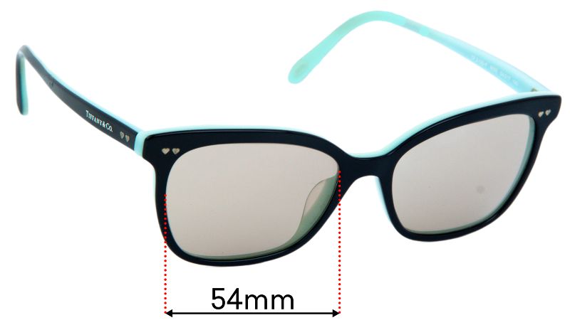 Sunglass Fix Replacement Lenses for Tiffany & Co TF 2155-F - 54mm Wide